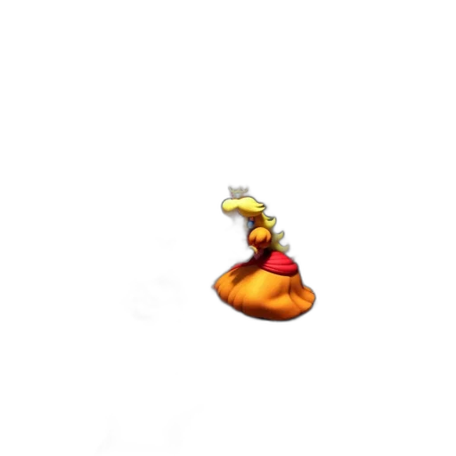 staff, crown, hat, weapon, pixel art, 3d render, concept art, golden transparent PNG cut-out