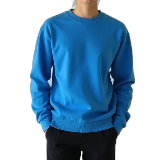 jacket, staff, 3d render, photorealistic, blue, colorful, person, wearing transparent PNG cut-out
