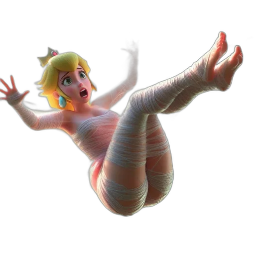 dress, creature, animal, shoes, 3d render, concept art, pastel, animated transparent PNG cut-out
