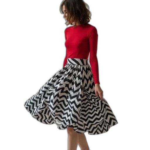 dress, shoes, monochrome, red transparent PNG cut-out