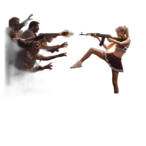 weapon, concept art, pixel art, photorealistic, 3d render, fire, inside, living transparent PNG cut-out