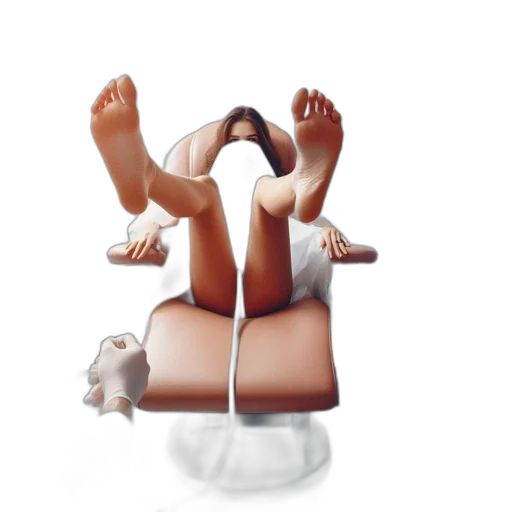 mask, furniture, creature, shoes, concept art, 3d render, photorealistic, seated transparent PNG cut-out