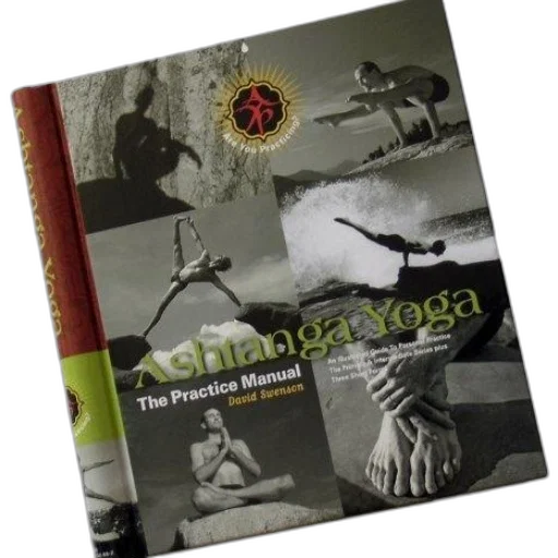 book, titled, ashtanga, yoga, practice, manual, david, swenson transparent PNG cut-out