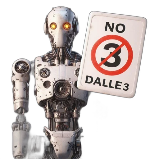 robot, 3d render, concept art, anthropomorphic, metallic, body, glowing, yellow transparent PNG cut-out