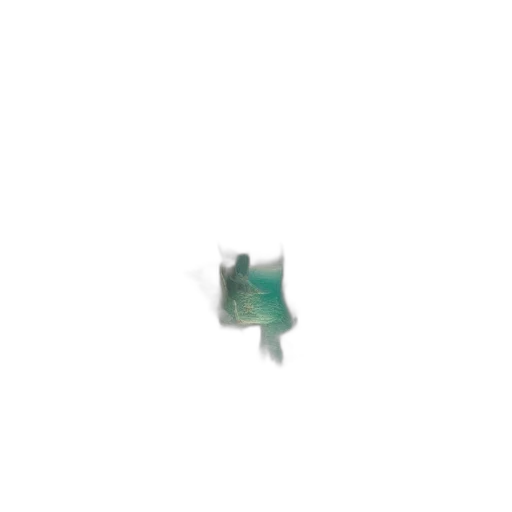 jewelry, crown, robot, hat, vaporwave, 3d render, pixel art, green transparent PNG cut-out