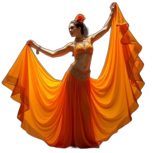 dress, umbrella, concept art, fantasy art transparent PNG cut-out