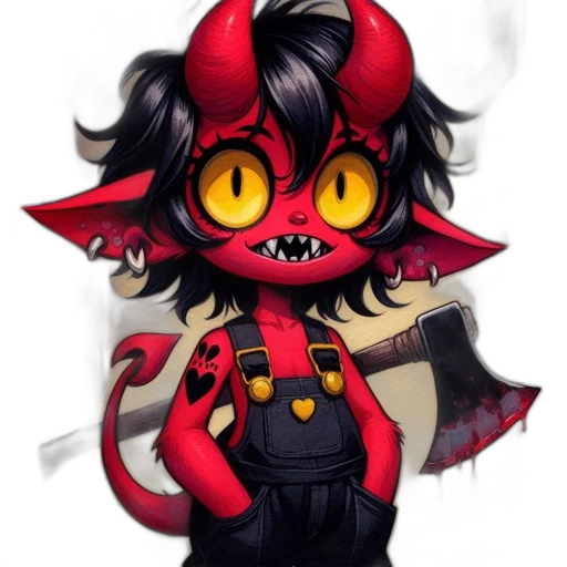 staff, mask, dragon, creature, concept art, pixel art, fantasy art, cartoon transparent PNG cut-out
