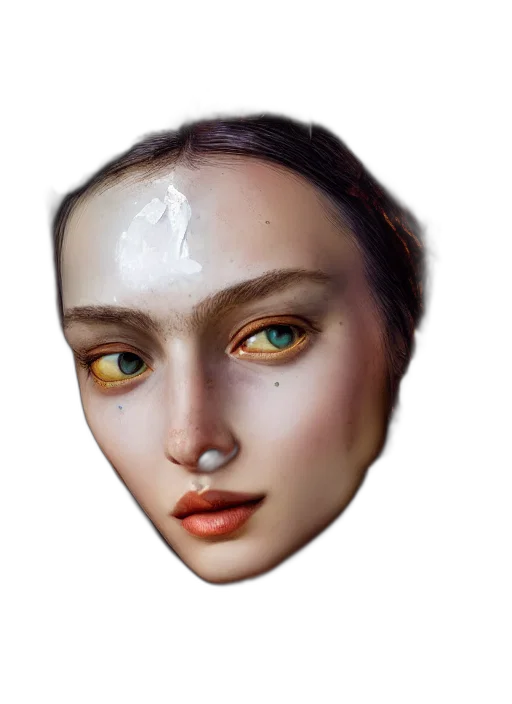 face, mask, jewelry, crown transparent PNG cut-out