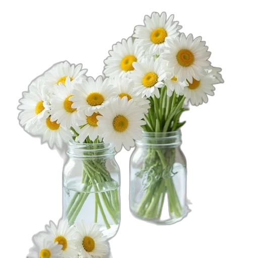 flower, bottle, photorealistic, 3d render transparent PNG cut-out