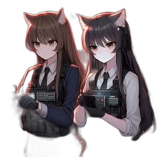 staff, weapon, animal, robot, anime, pixel art, cyberpunk, concept art transparent PNG cut-out