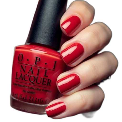 red, opi, holiday, 2014 transparent PNG cut-out