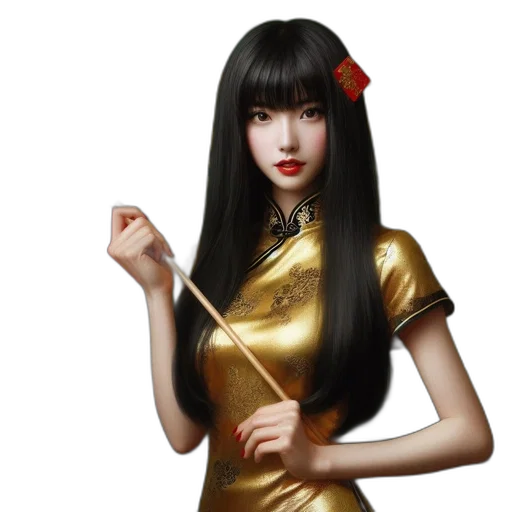 staff, jewelry, fantasy art, concept art, photorealistic, 3d render, golden, red transparent PNG cut-out