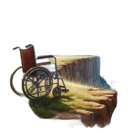 furniture, car, bottle, robot, concept art, watercolor, oil painting, fantasy art transparent PNG cut-out