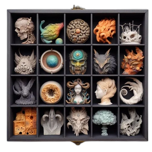 jewelry, mask, dragon, face, fantasy art, concept art, dark, image transparent PNG cut-out