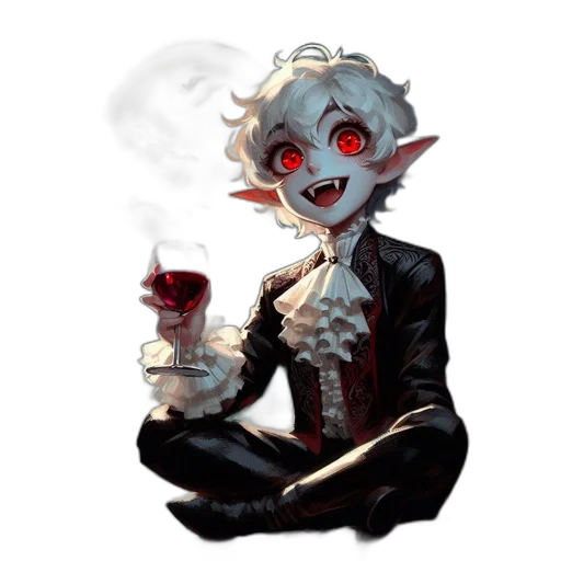 staff, concept art, pixel art, fantasy art, watercolor, dark, red, animated transparent PNG cut-out