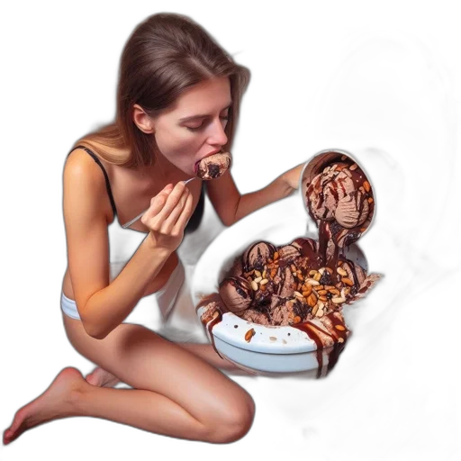 food, creature, animal, face, photorealistic, concept art, oil painting, pixel art transparent PNG cut-out