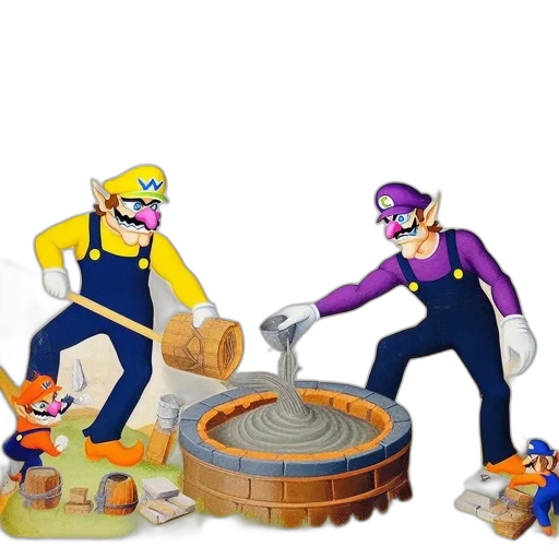 food, furniture, jewelry, 3d render, concept art, pixel art, fire, amusing transparent PNG cut-out