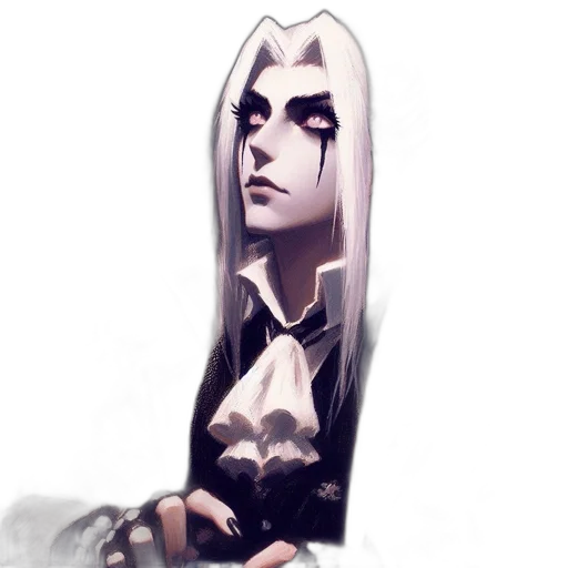 mask, face, creature, staff, concept art, fantasy art, pixel art, comic book art transparent PNG cut-out