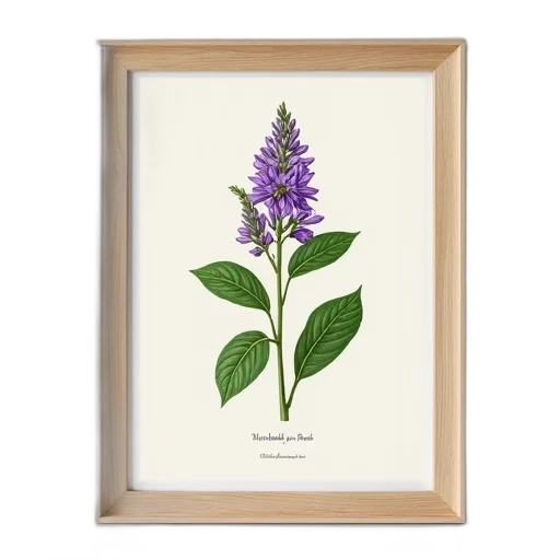 flower, photorealistic, watercolor, framed, botanical, illustration, plant, green transparent PNG cut-out