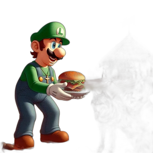 food, animal, weapon, creature, concept art, 3d render, pixel art, photorealistic transparent PNG cut-out