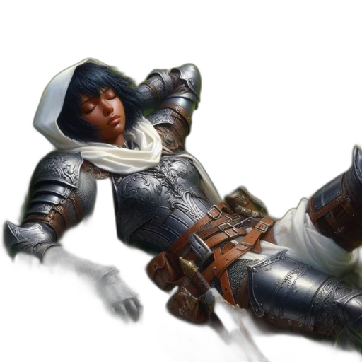 sword, weapon, staff, concept art, fantasy art, photorealistic, 3d render, woman transparent PNG cut-out