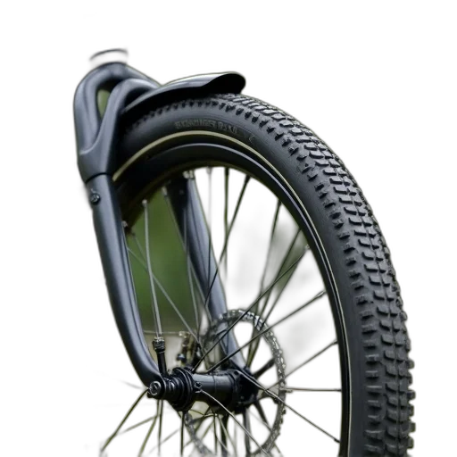 umbrella, weapon, 3d render, photorealistic, close-up, bicycle, wheel, black transparent PNG cut-out