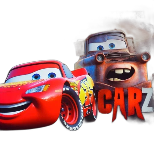 car, concept art, 3d render, photorealistic, fire, poster, carz, movie transparent PNG cut-out