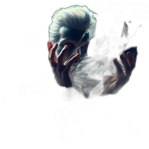 face, mask, creature, dragon, concept art, fantasy art, cyberpunk, comic book art transparent PNG cut-out