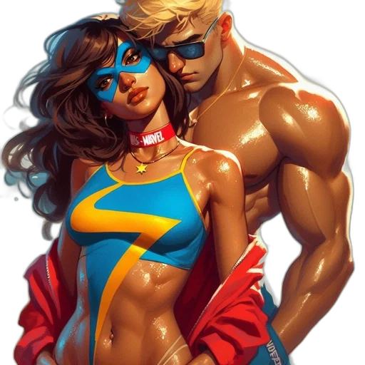comic book art, concept art, fantasy art, cyberpunk, underwater, neon lights, beach, neon transparent PNG cut-out