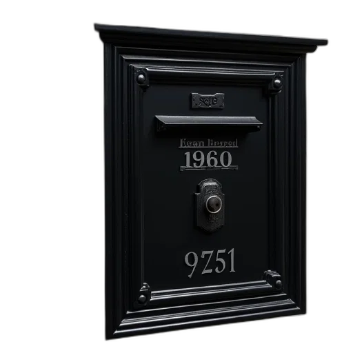 furniture, 3d render, dark, black transparent PNG cut-out