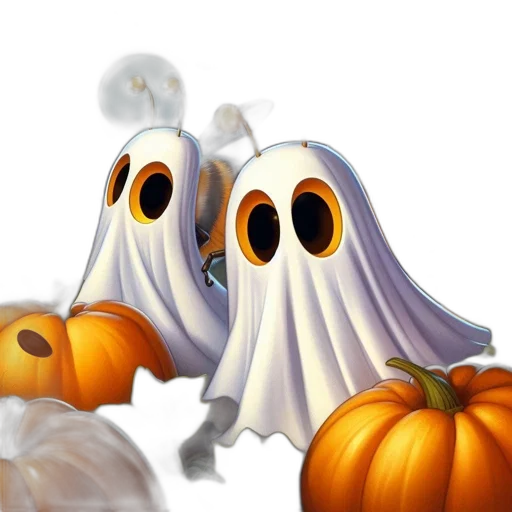 mask, concept art, pixel art, 3d render, photorealistic, fog, pumpkin, patch transparent PNG cut-out