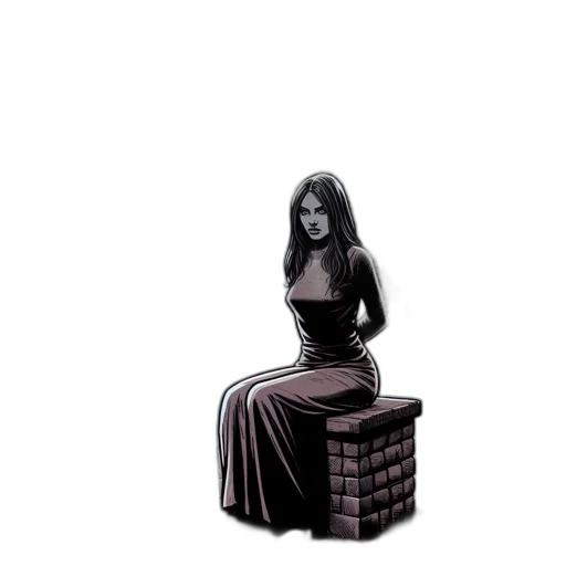 dress, jewelry, crown, furniture, comic book art, pixel art, concept art, fantasy art transparent PNG cut-out