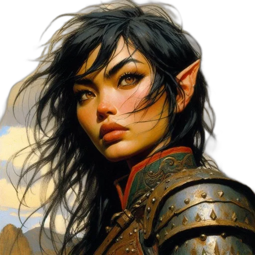dragon, face, sword, fantasy art transparent PNG cut-out