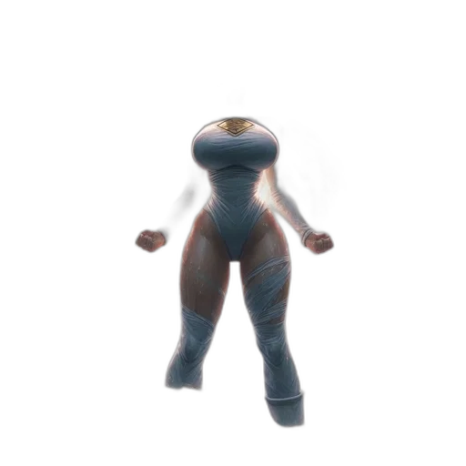 robot, creature, dress, jewelry, 3d render, concept art, pixel art, vaporwave transparent PNG cut-out