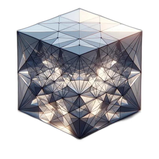 umbrella, crown, hat, robot, 3d render, concept art, metallic, shimmering transparent PNG cut-out