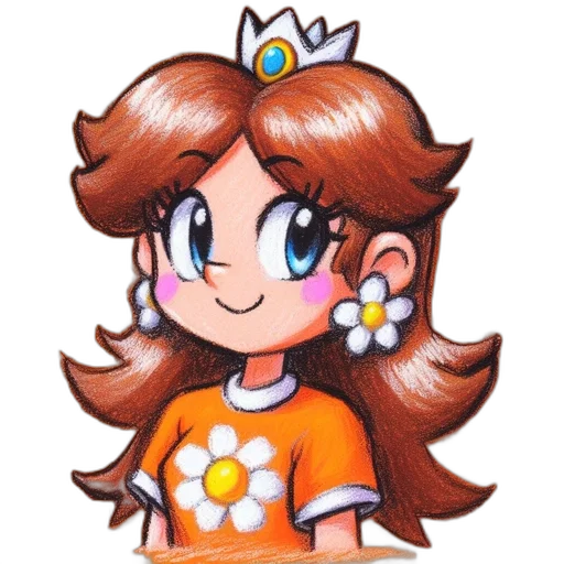 crown, staff, jewelry, dress, pixel art, cartoon, watercolor, anime transparent PNG cut-out