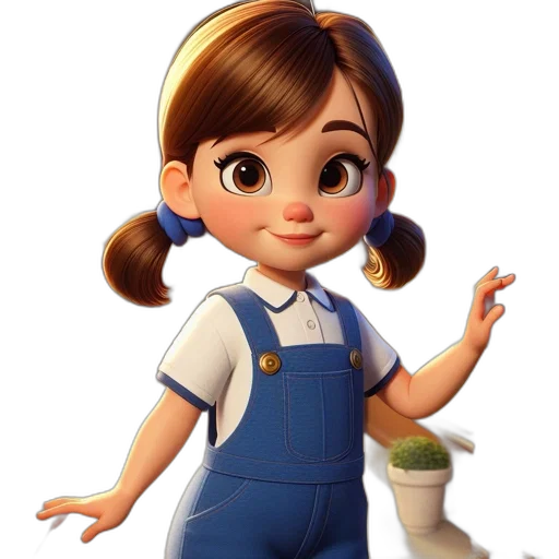 staff, dress, face, robot, 3d render, cartoon, photorealistic, concept art transparent PNG cut-out