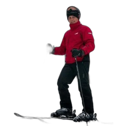 staff, robot, weapon, jacket, 3d render, photorealistic, snow, person transparent PNG cut-out