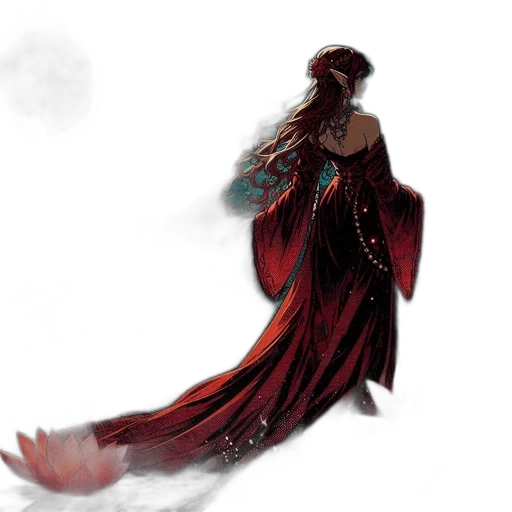 dress, dragon, creature, crown transparent PNG cut-out