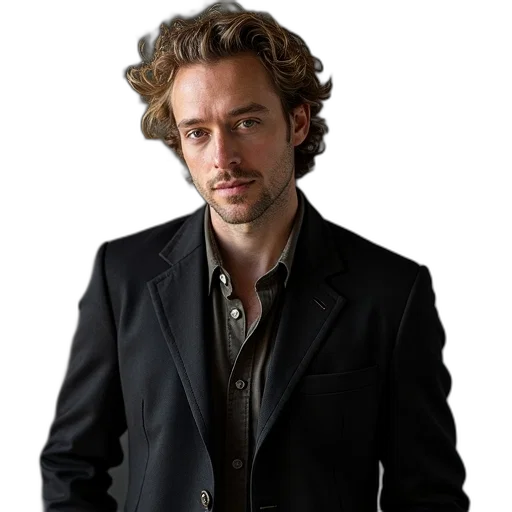 jacket, staff, hair, crown, photorealistic, james, morrison, who transparent PNG cut-out