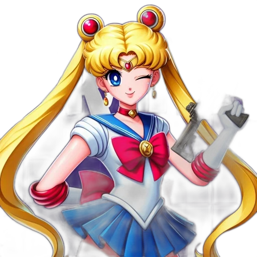 staff, weapon, dress, anime, pixel art, cartoon, concept art, iconic transparent PNG cut-out