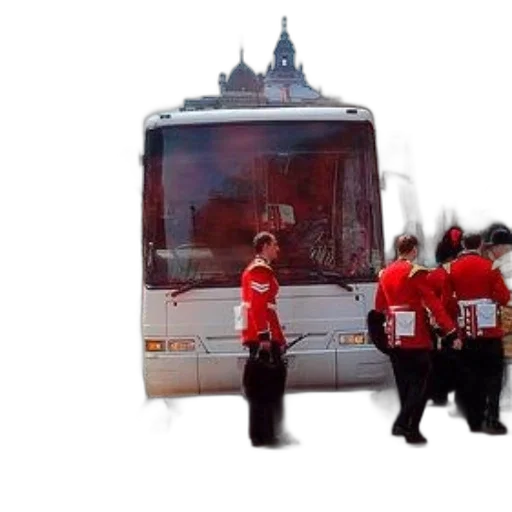 staff, jacket, group, people, red, uniforms, possibly, military transparent PNG cut-out