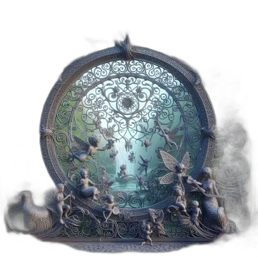 staff, crown, mask, jewelry, concept art, fantasy art, 3d render, photorealistic transparent PNG cut-out