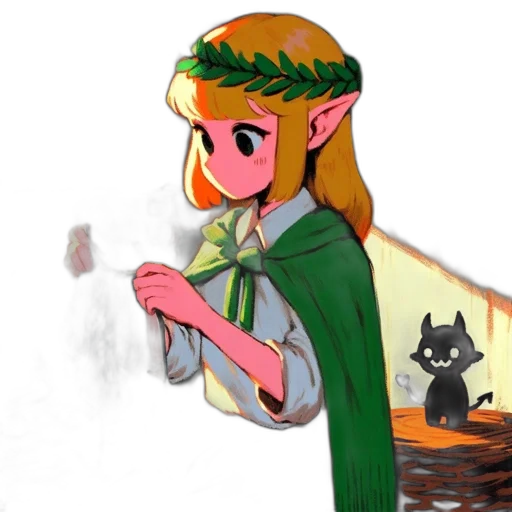 staff, dress, dragon, weapon, concept art, pixel art, fantasy art, watercolor transparent PNG cut-out