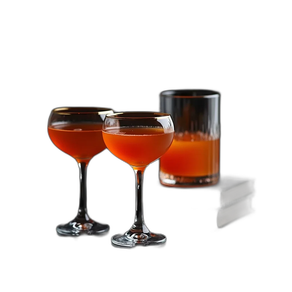 crown, 3d render, three, clear, glasses, filled, dark, orange transparent PNG cut-out