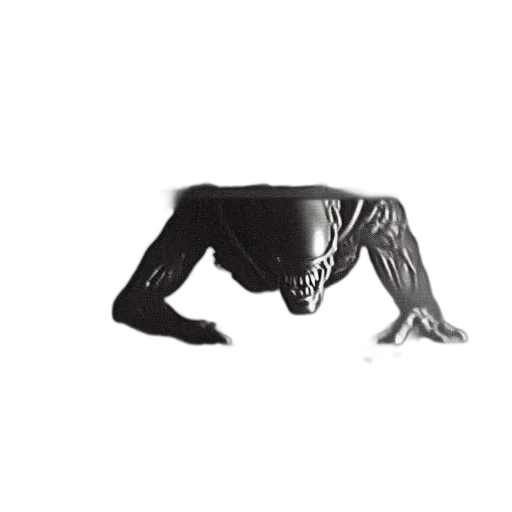 creature, robot, mask, animal, concept art, 3d render, photorealistic, cyberpunk transparent PNG cut-out