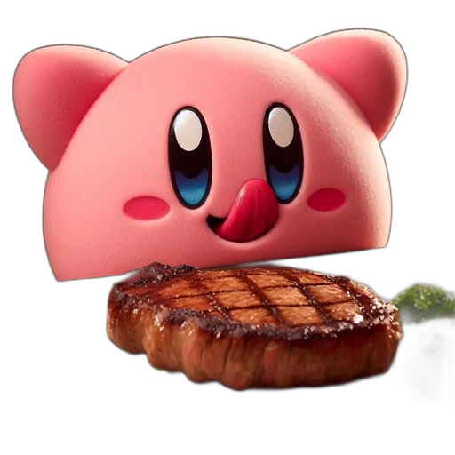 food, animal, creature, face, concept art, 3d render, pixel art, photorealistic transparent PNG cut-out