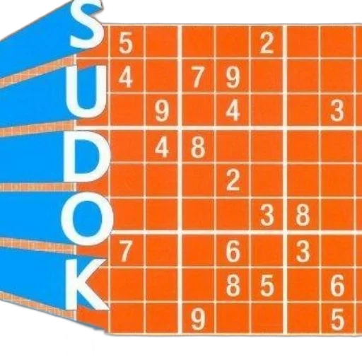 jacket, sword, furniture, sudoku, puzzle, numbers, filled, presented transparent PNG cut-out