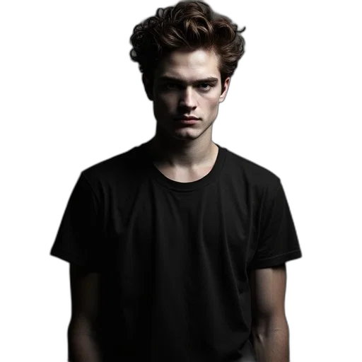 face, jacket, staff, hair transparent PNG cut-out