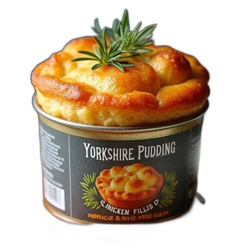 food, close-up, yorkshire, pudding, tin, colorful, abstract, background transparent PNG cut-out